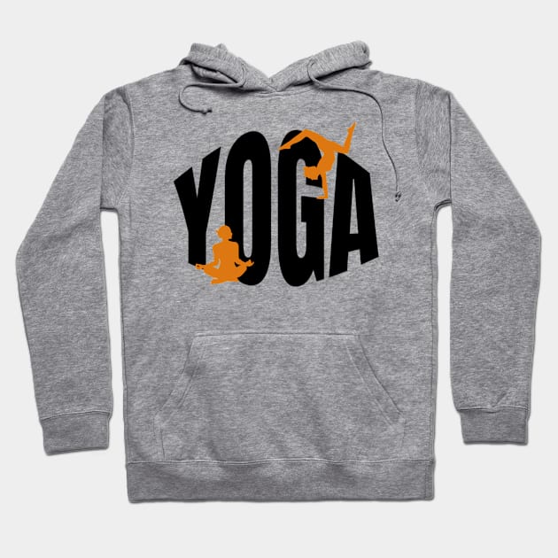 Yoga Gift Hoodie by Dara4uall